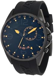 Torgoen Swiss Men's T30304 T30 Series Classic Black Aviation Watch