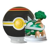 Bandai - 85280 - Pokemon - Roto Figurine 4 Cm + Lanceur Pokemon - Torterra