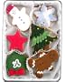 Beautiful Sweets Christmas Holiday Organic Cookies, 12 Cookies