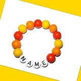 Produkt-Bild: Babyarmband - Namensarmband - Geburtsarmband - Taufarmband - Armband mit Namen - bunt
