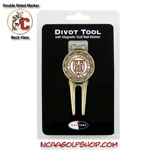 Cornell Big Red Divot Tool Ball Marker Tg1