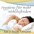 2 St�ck im Set Matratzenschutz 90x180 bis 100x200 Inkontinenz N�sseschutz