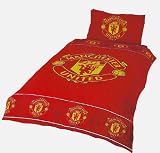 Manchester United Border Single Duvet Set