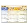 o AT-A-GLANCE o - Floral Write-On/Wipe-Off Reversible Dated Wall Organizer, 36 x 24