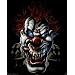 (16x20) Smoking Clown (Scary) Art Poster Print