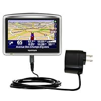 Advanced TomTom One XL Rapid Wall AC Charger - Amazingly powerful home charge design built with Gomadic Brand TipExchange