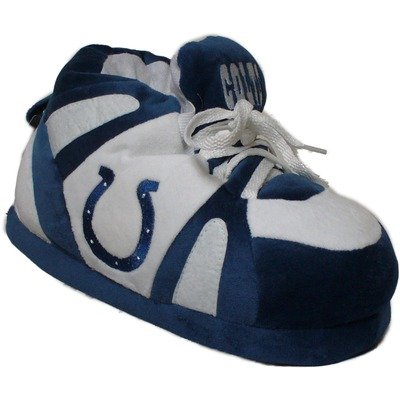 Indianapolis Colts Slipper Size: 10-11.5, Color: White / Navy