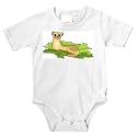 Onesie with ferret, mammal, animal, rodent