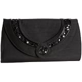 J.Renee Hope Embellished Mesh Clutch