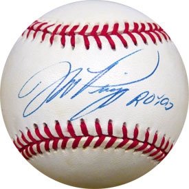 Mike Piazza ''ROY 93'' Autographed/Hand Signed Baseball