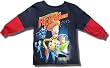 Toy Story Buzz and Woody "Action Heroes" Long Sleeve Drop Sleeve T-shirt