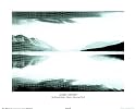 Ansel Adams (McDonald Lake, Glacier National Park) Art Poster Print - 16" X 20"
