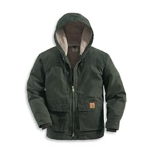 Carhartt Mens Work Coat Sandstone Jackson Coat XLT Moss - C95