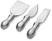 Prodyne K-3-S Stainless Steel Cheese Knives, Set of 3