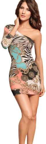 INTOP Sexy Women Vintage Slim Floral Print Dress Sheath Hot Lady Bodycon Clubwear