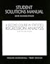 A Student Solutions Manual for Second Course in Statistics: Regression Analysis