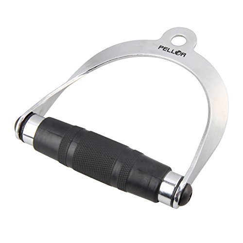 Pellor Handle Cable Attachments Power Systems Premium Single Grip with Rotating Handle for Cable Systems