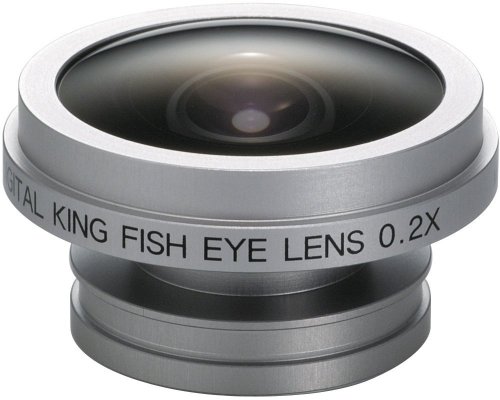 DIGITAL KING コンパクトデジタルカメラ用コンバージョンレンズ 180°Fisheye L-Size T-03L