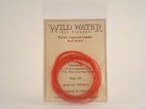 Furled Tapered Leader, 2X, Red, 8'