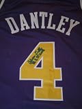 Utah Jazz Adrian Dantley Signed Autographed Basketball Jersey Authentic Certified COA