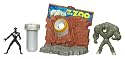 Spider-man OSCORP Ooze Factory Set - Black Spider-man vs. Rhino