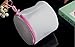 CoZroom Deluxe Wash Bag Set System – 4 Laundry Wash Bags and 3 Bra Wash Bags, for Delicate Clothes with Zipper Protector-Color White