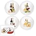 Assorted Wine & Cheese Plates