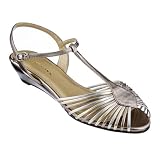 Women's Merona® Wyomia Strappy Sandals - Metallic