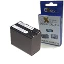 Ex-Pro Canon BP-911, BP-911K, BP-914, BP-915, BP-924, BP-927, BP-930, BP-930E, BP-930R, BP-941, BP-945, BP-950, BP-950G, BP-970, BP-970G, High Power Plus + Long Lasting replacement - 6300mAh - 2 Year Warranty Replacement Lithium Li-on Digital Camera Battery for Canon : C2, Optura, Ultura, Vistura E, ES, FV, G, GL, MV, UC-V, UC-X, V, XH, XL, XM, XV Series Camcorder