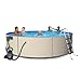 Blue Wave Rugged Steel 24-Feet Round 52-Inch Deep Metal Wall Swimming Pool Package