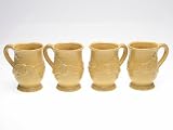Certified International Firenze Gold 16-Ounce Mug, Set of 4