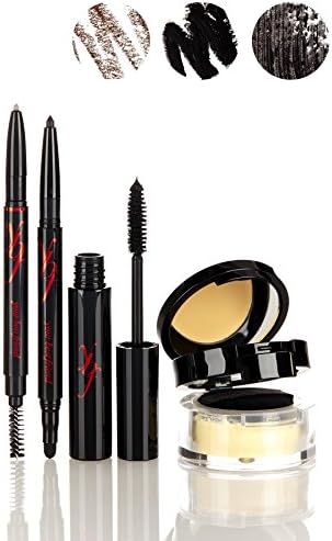 Ybf ~ Your Best Friend ~ 4 Piece Kit for Eyes, Brows, Face ~ with Universal Taupe for Brows!