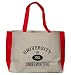 UNIVERSITY OF XXL UNDERWRITING Large BELLA TOTEBAG w/ pockets (Choice of Colors)