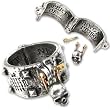Newgate Engagement Cuff Ring - Alchemy Gothic Pewter Ring