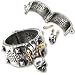 Newgate Engagement Cuff Ring - Alchemy Gothic Pewter Ring