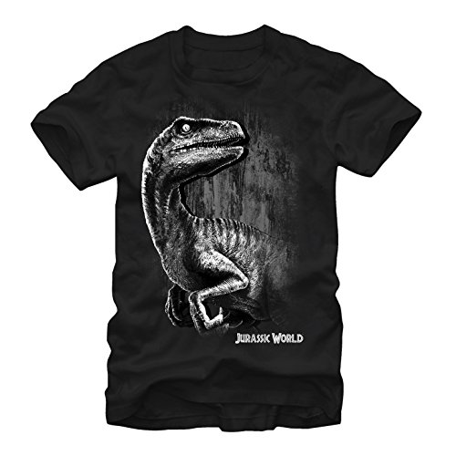 Jurassic World Sly Velociraptor Mens Graphic T Shirt - Fifth Sun