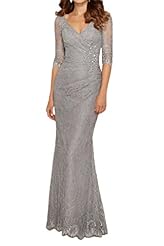 Sheath Lace Sheer Evening Dress/Mother-of-the-Bride Dress 