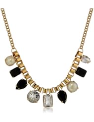 kate spade new york "Boardwalk Stroll" Black Short Necklace, 18"
