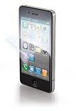 Cellular Line SPULTRAIPHONE4 Anti-Spiegel Display Schutzfolie inkl. Reinigungstuch f&uuml;r Apple iPhone 4