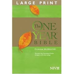 The One Year Bible Premium Slimline LP NIV