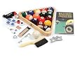 Sportcraft Deluxe Billiard Starter Set with Cues and Holder