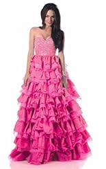 Sexy Crystals Applique Lace Crystal Beaded 2015 Chiffon/Taffeta/Tulle Evening Dress 