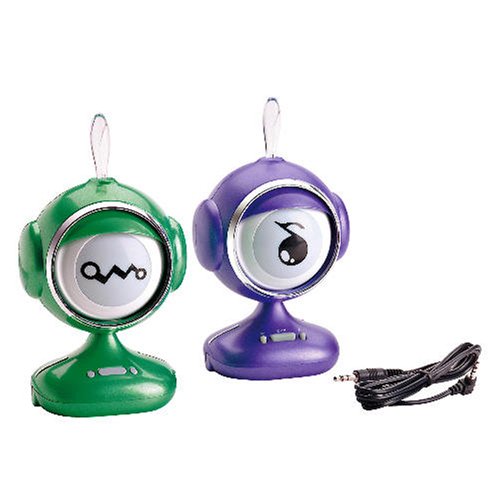 Childrens Toyshop  Third Party New : Silverlit i-Look and i-Follow Twin Pack Speakers