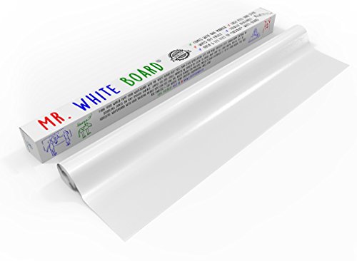 Dry Erase Wall Decal [Life of the Party] Over 6 Ft of Adhesive Whiteboard Turns Any Surface Into Monthly White Board Calendar or Weekly List