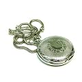 Herren - Taschenuhr Silber "Elegance" (S2-228) Hochglanz poliert Inkl.G�rtelclip