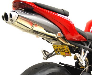 09 Triumph Daytona 675 Competition Werkes Fender Eliminator