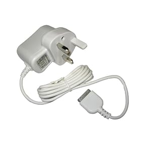 UK mains charger for Creative Labs Zen Vision:M 30gb & 60gb