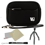 Black Slim Protective Soft Neoprene Cover Carrying Case Sleeve with Extra P ....