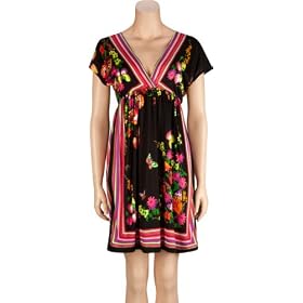 FULL TILT Flower Print Scarf Dress