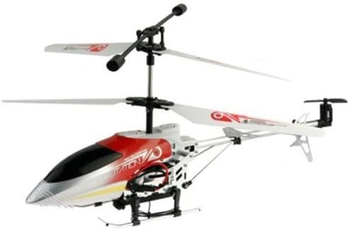 SPARES ONLY DOESNT FLY!! Surveillance Spy Helicopter Radio Controlled w/ Video Recording 1.3MP Camera & Remote Control - Red & White (Indoor or Outdoor) by XStunt